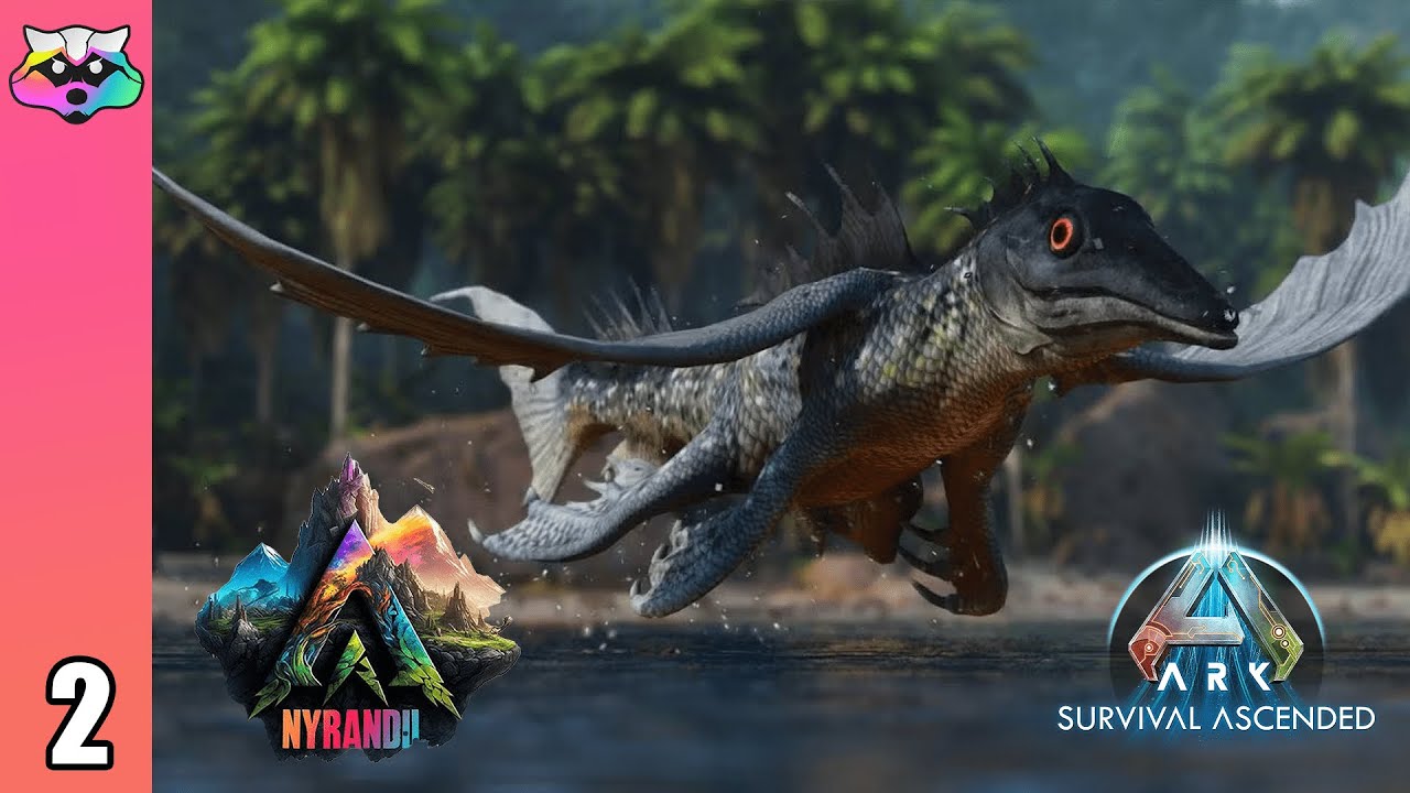This Dragon in my Arch Nemesis - Ark Survival Ascended - Nyrandil Map - Letsplay - Ep 02