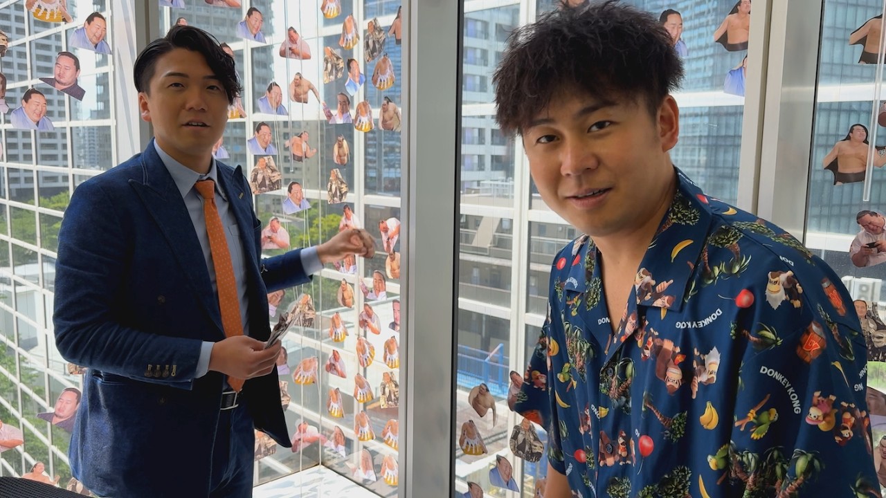 大量発生した朝青龍を掃除する。