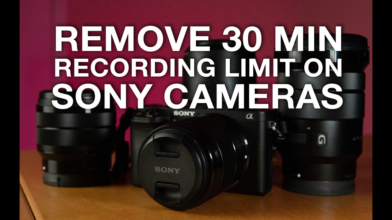 How to remove 30 min recording limit on Sony Mirrorless Cameras (A6500, A6300)