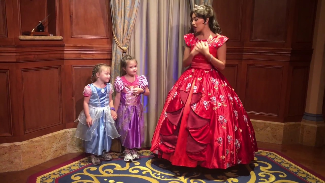 Meeting Disney Princesses at Disney World