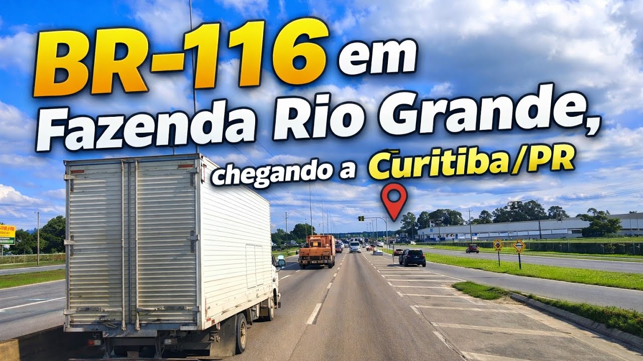 EP59/26 #BR116 # FAZENDA RIO GRANDE # PASSANDO POR CURITIBA PARANÁ 