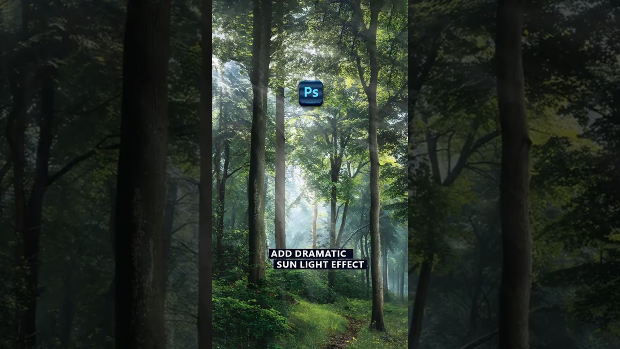 Photoshop tip  Add dramatic sunlight effect