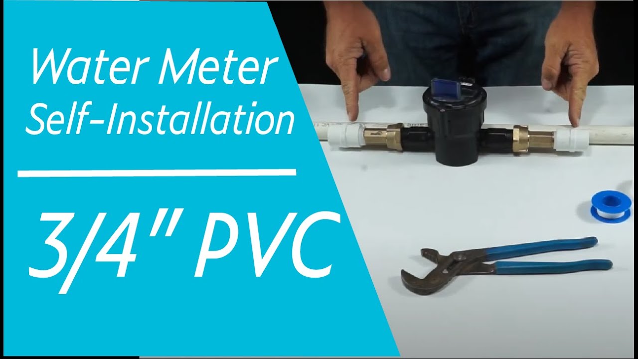 Water Meter Installation - 3/4" PVC