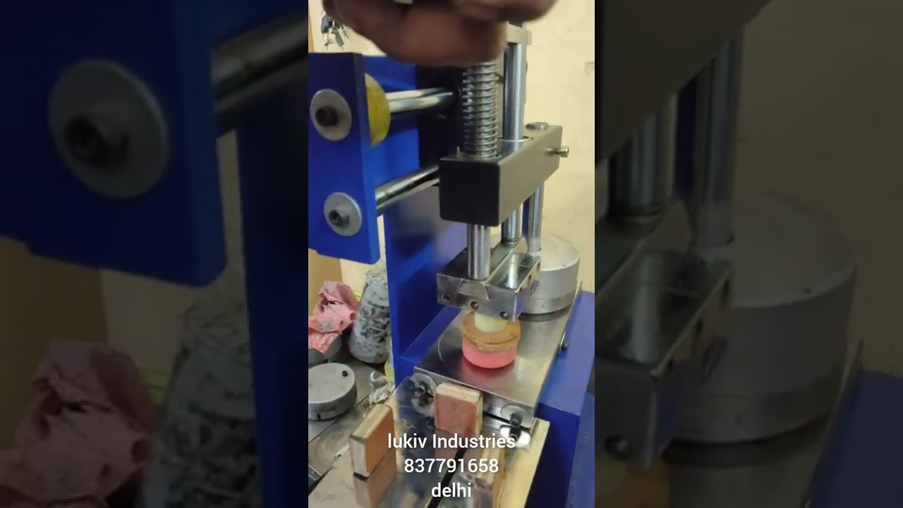 Manual pad printing machine full installation in english
