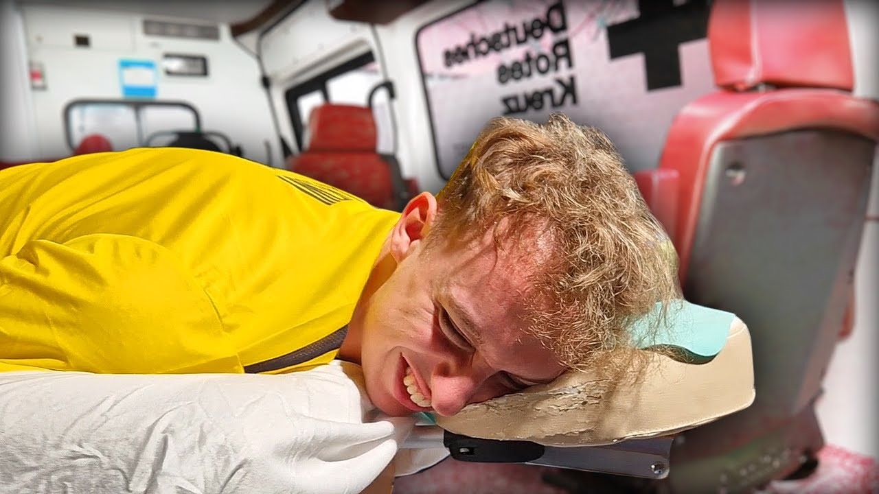 Ich musste ins Krankenhaus...