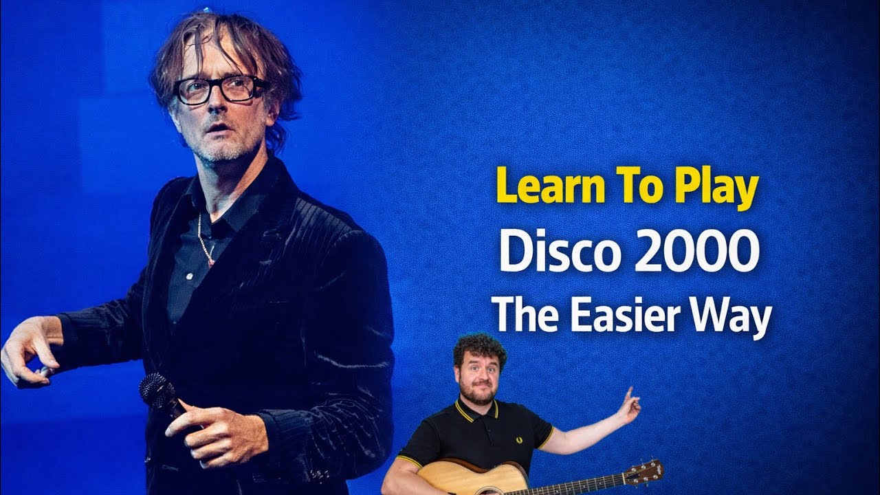 Как играть - Disco 2000 - Pulp - Урок игры на гитаре - Легко играть