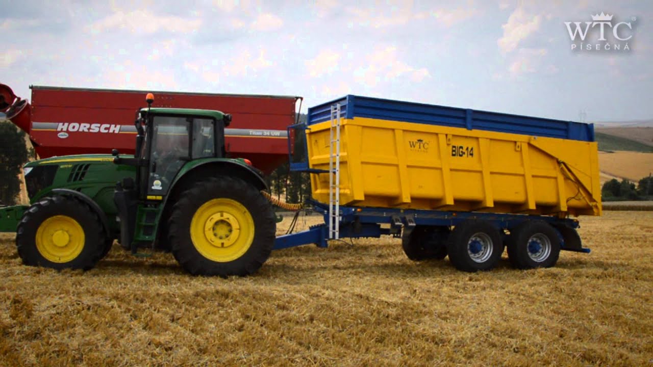 Traktorový návěs BIG 20.14 - WTC Písečná
