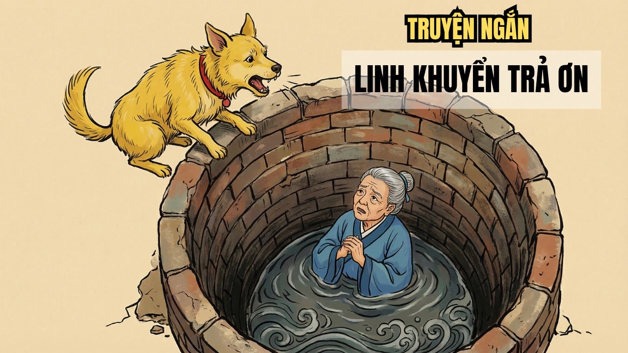Chú Chó Cứu Bà Lão Dưới Giếng Sâu Và Cái Kết Cho Nàng Dâu Ác Độc | Truyện Cổ Tích Dân Gian