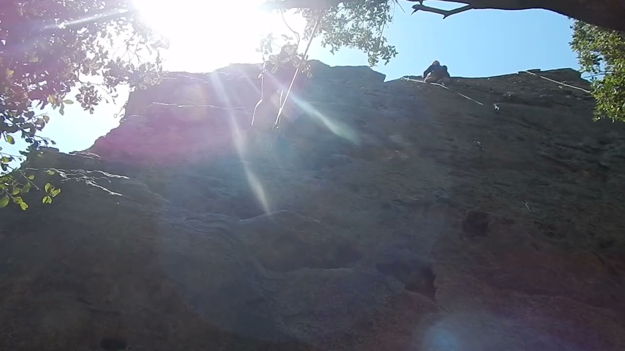Sector escuela Roca Grande. Piedra Romel.