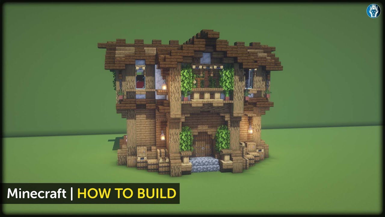 Minecraft How to Build a Medieval Apothecary Tutorial