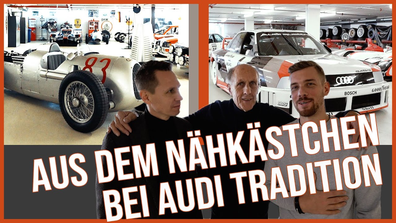 Mit Striezel bei Audi Tradition | Vom Typ C bis zum IMSA GTO