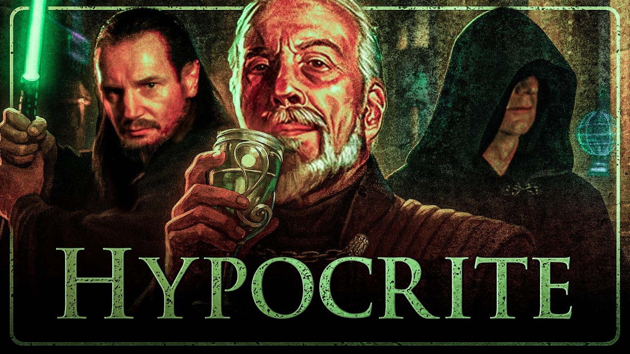 Le COMTE DOOKU vous ment ! (c'est un hypocrite)