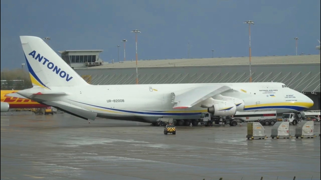 Full Day Plane spotting at EMA including AN124 arrival and departure plus more