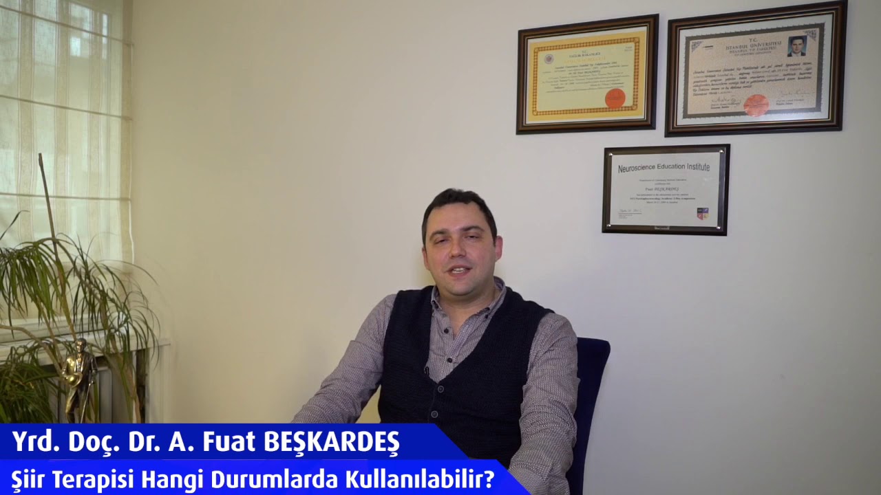 📌ŞİİR Terapisi Hangi Durumlarda Kullanılabilir? 🔖 Psikiyatrist Dr.A.Fuat BEŞKARDEŞ 📍G&uuml;m&uuml;şsuyu NAR