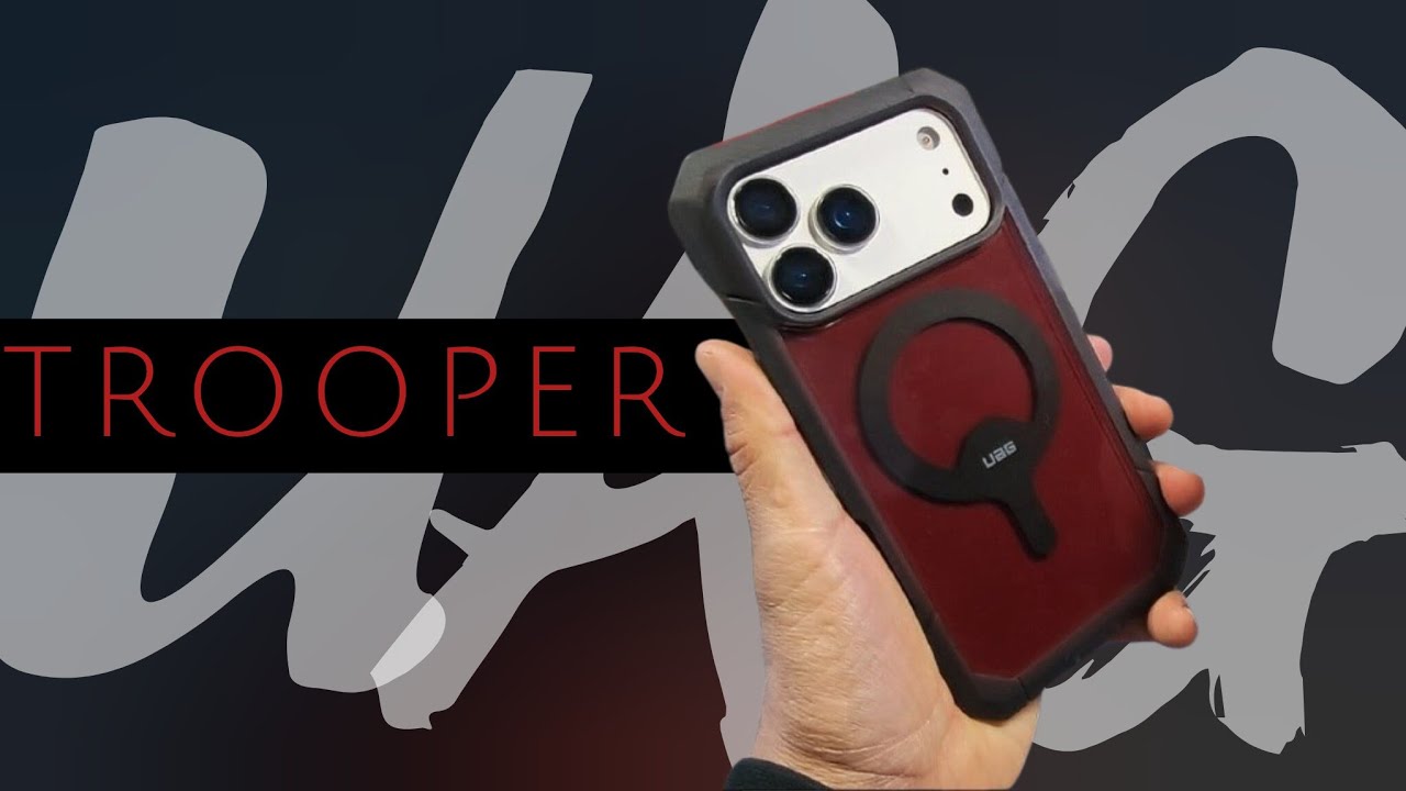 UAG Trooper ASH Case Review for iPhone 17 Pro Max | w/Magnet for Magsafe 