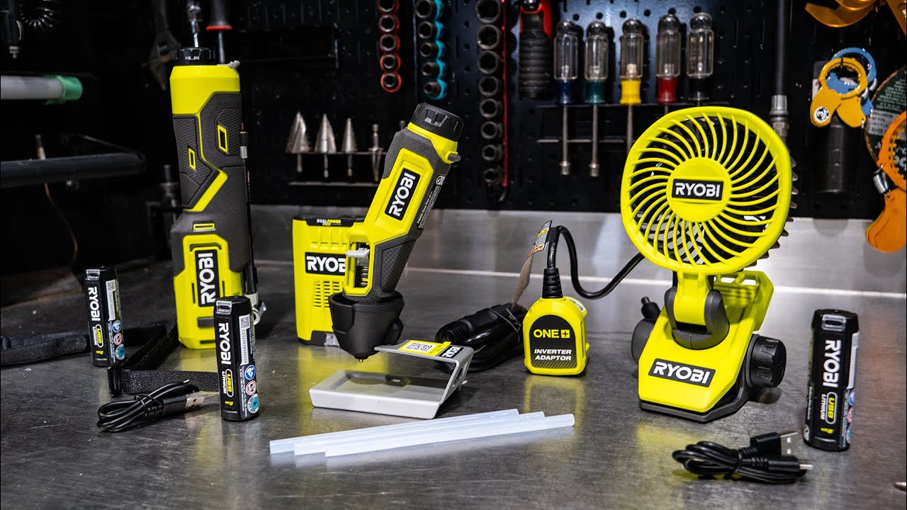 NEW RYOBI Tools SPRING 2023 - USB Lithium and One+ 18V