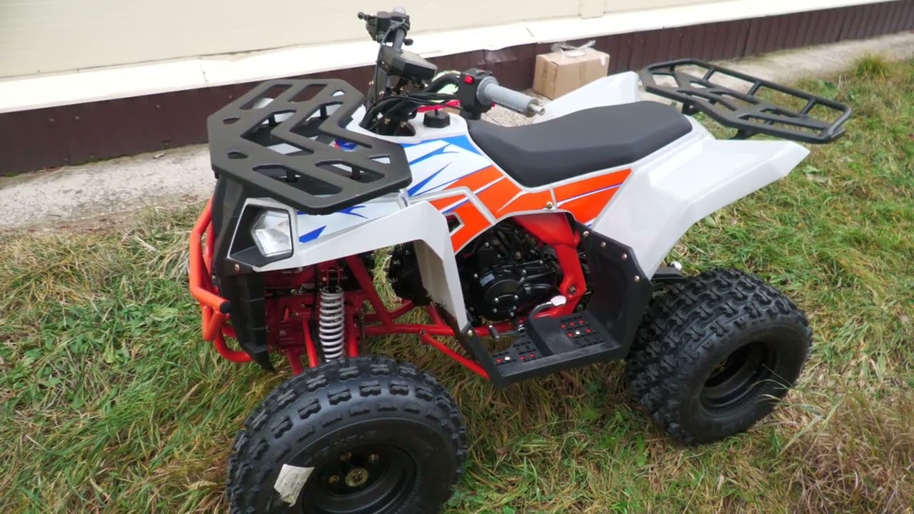 Квадрик для начинающих. ATV COMMANDER 125 и 140. Полу-автомат, коробка 1+1 или 3+1.