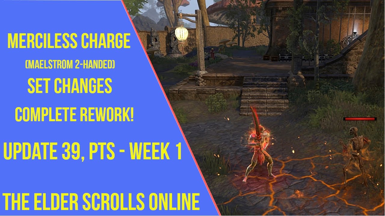 ESO Merciless Charge Changes Update 39
