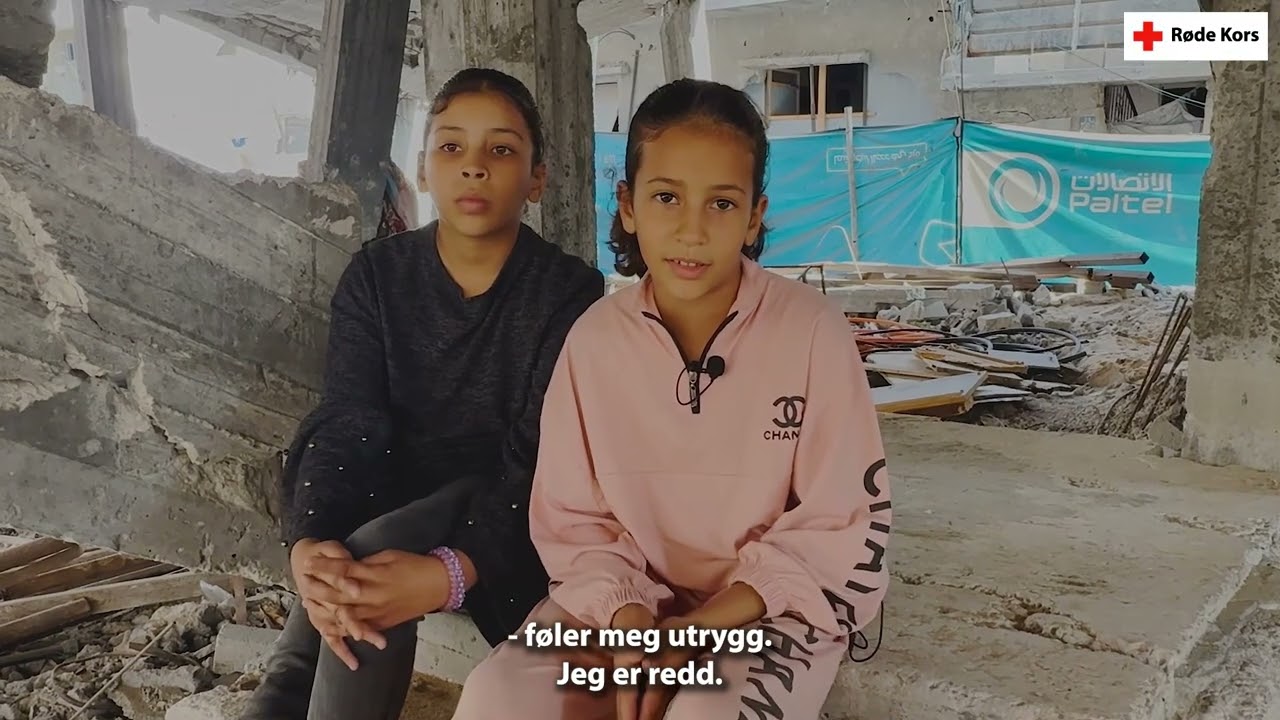 Gaza: Alma (9) savner foreldrene