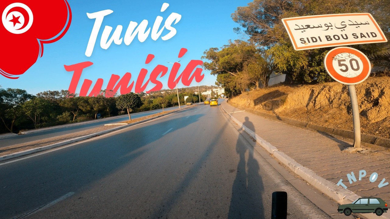 La Marsa, Sidi Bou Said, Tunisia 🇹🇳 With INSTA360