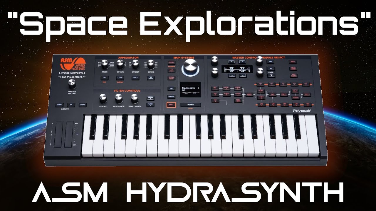 ASM Hydrasynth - "Space Explorations" (50 presets)