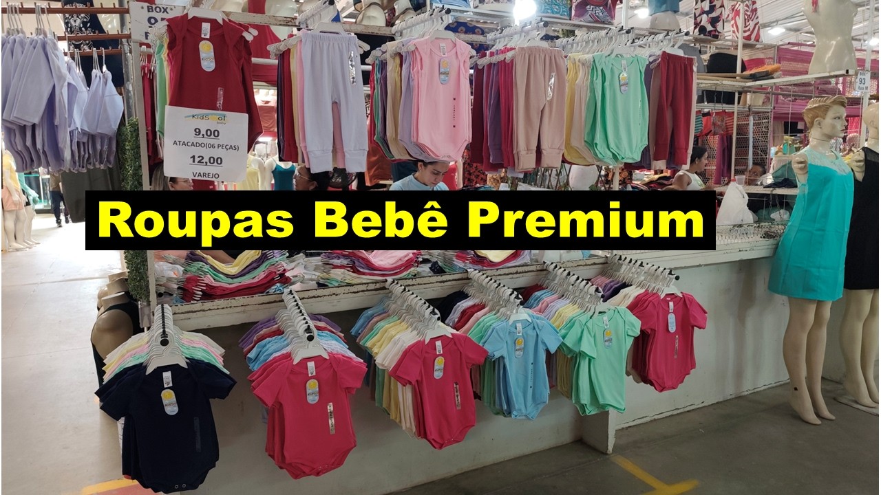 FÁBRICA DE ROUPAS DE BEBÊ PREMIUM EM SANTA CRUZ DO CAPIBARIBE PE