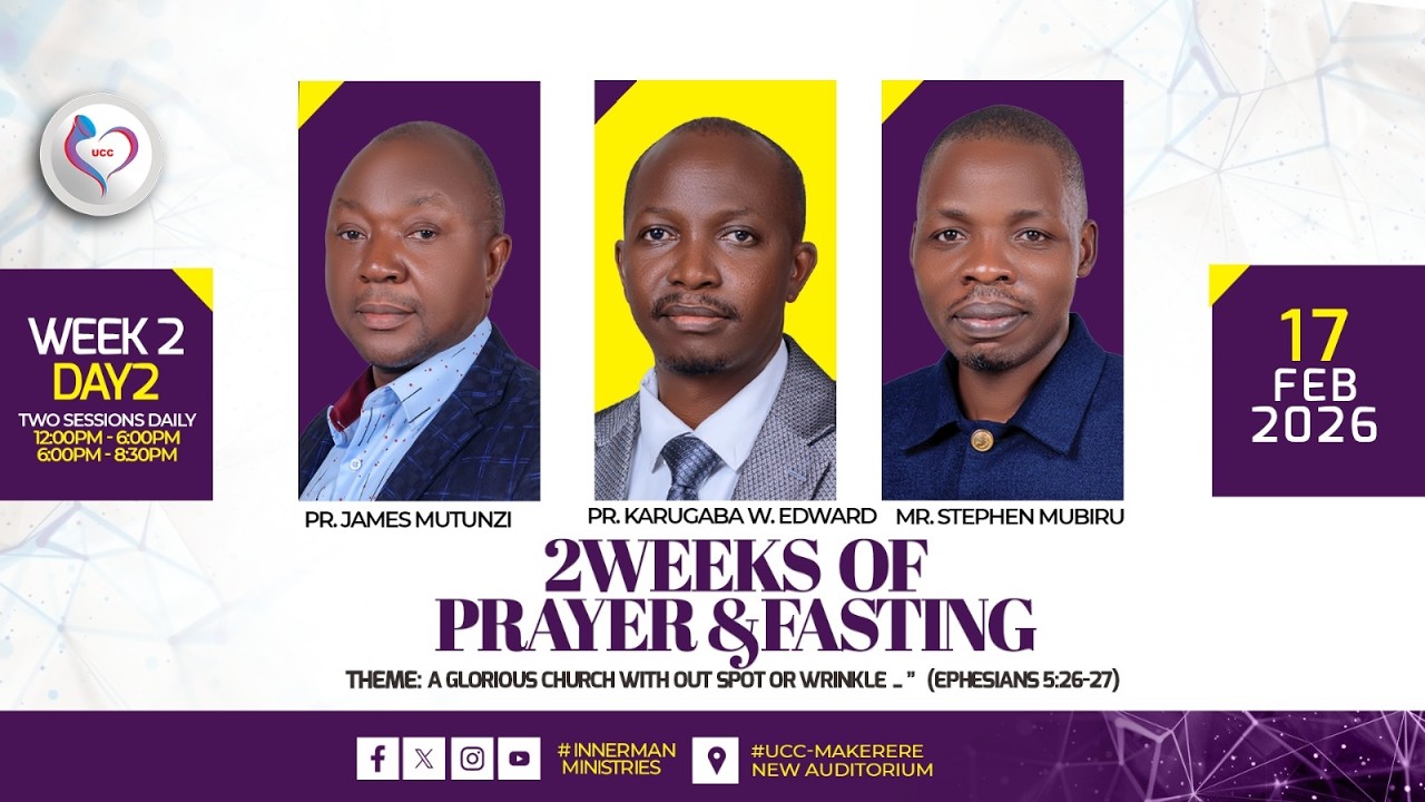 17.02.2026 | PRAYER AND FASTING-DAY 7 | A GLORIOUS CHURCH WITHOUT WRINKLE OR SPOT(EPH 5:26-27) @UCC
