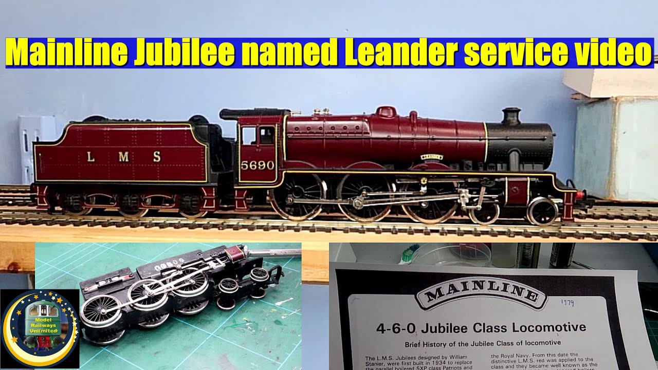 Mainline Jubilee Leander service video