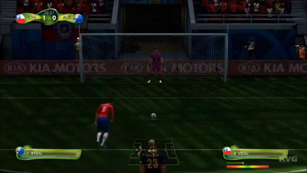 2014 FIFA World Cup Brazil - Chile vs Australia Gameplay [HD]
