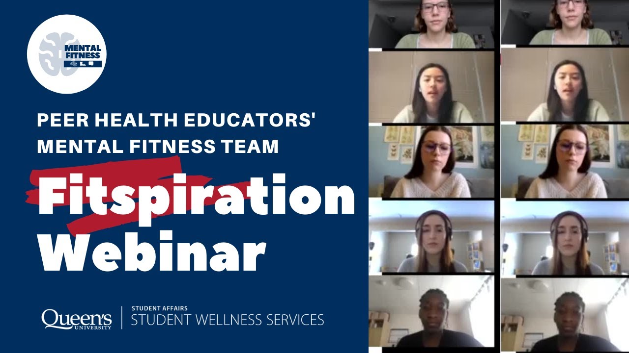 Peer Health Educators Fitspiration Webinar
