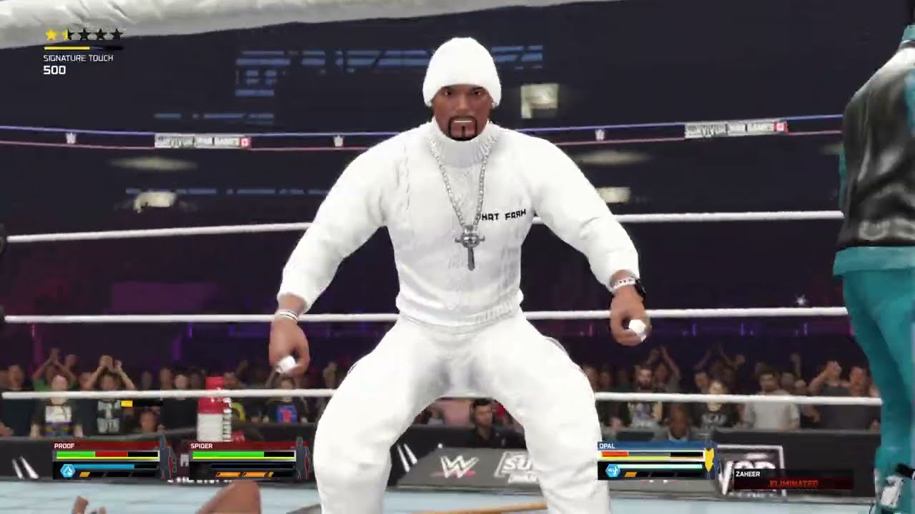 Def Jam 2K25 - Spider & Proof vs Opal & Zaheer