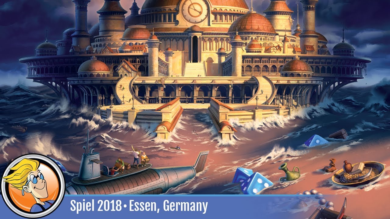 Atlandice — game overview at SPIEL '18