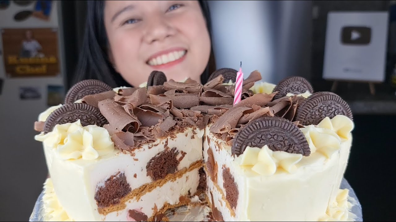 Instant Birthday Cake, NO BAKE and NO STEAM. Perfect Din Sa Kahit Anong Handaan. Masarap at Madali.