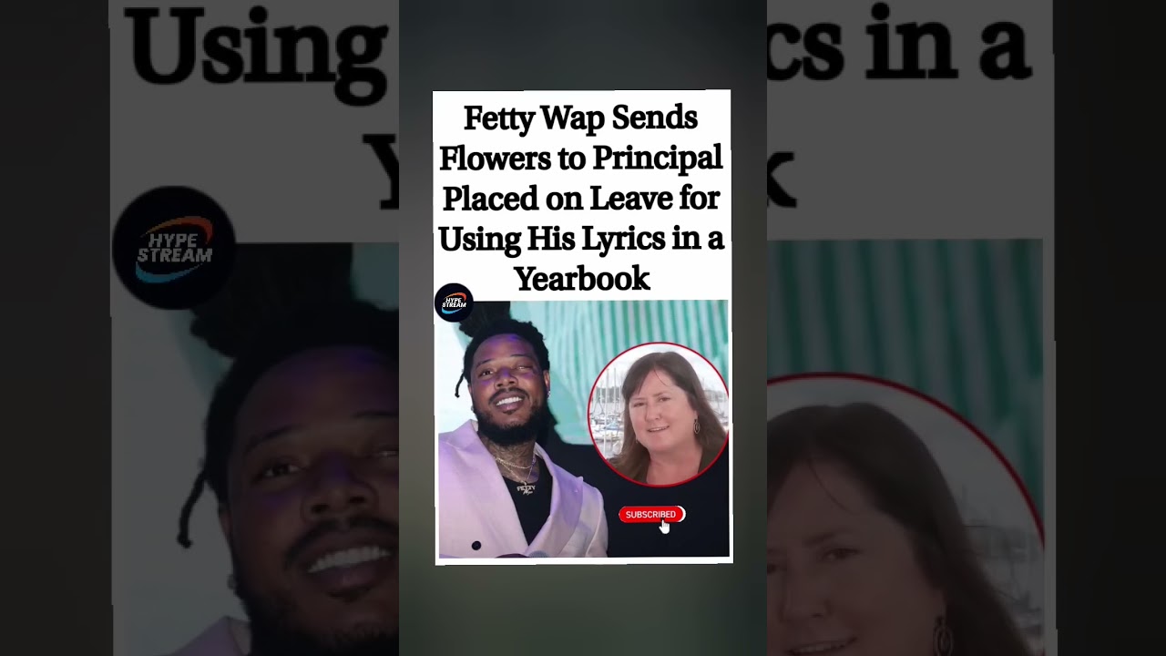 Fetty Wap Shows Support for Principal at Center of Yearbook Controversy 👏🌹 #shorts #viral #fettywap