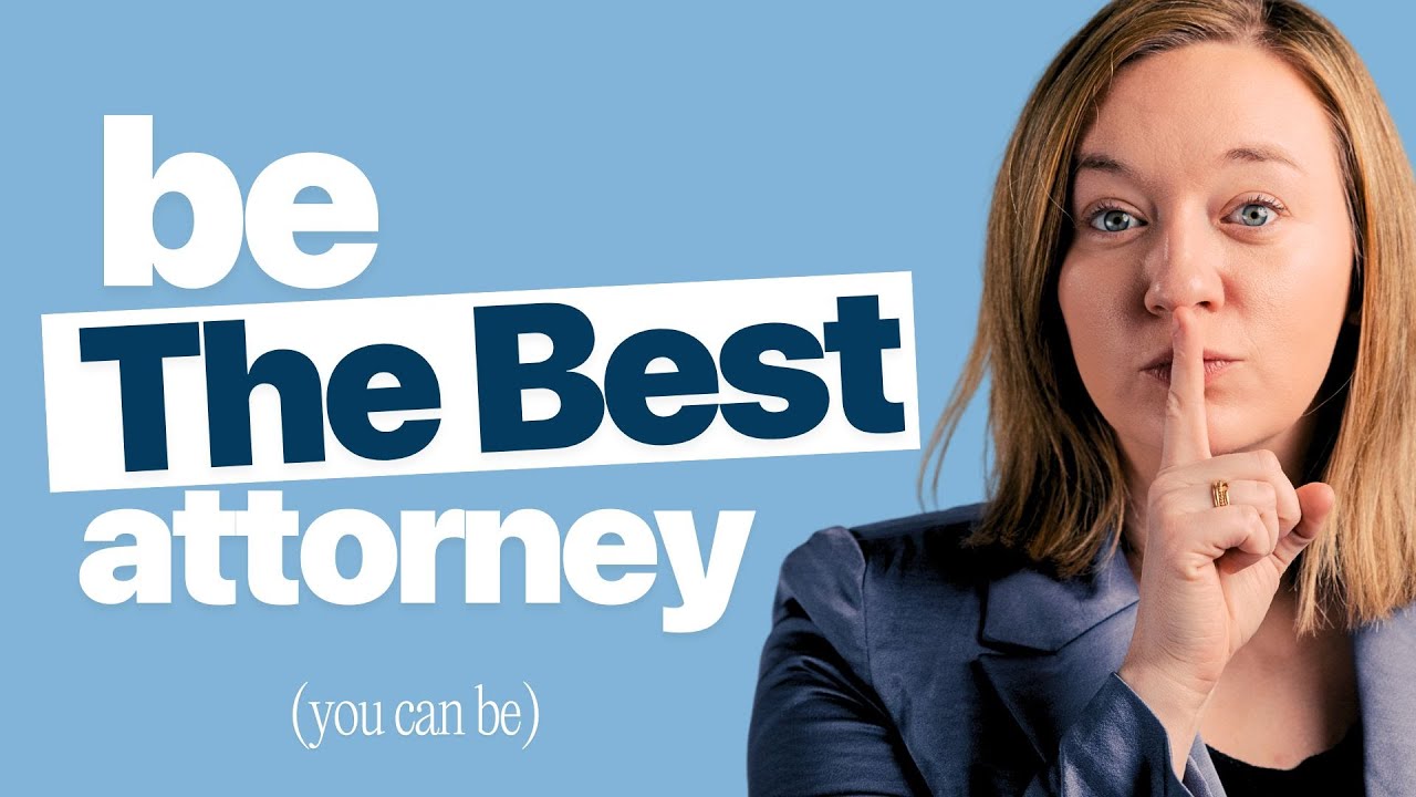 How to be a good lawyer