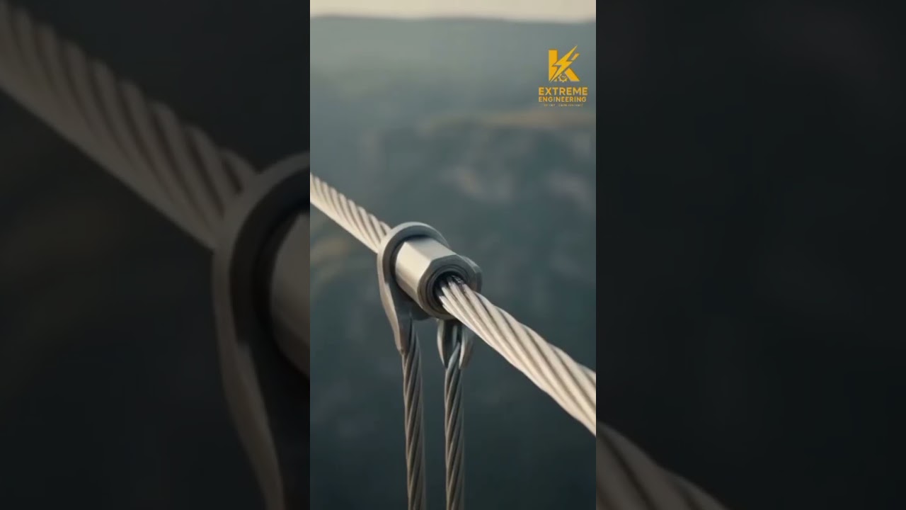 Building a Mega Suspension Bridge | Extreme Engineering ASMR
