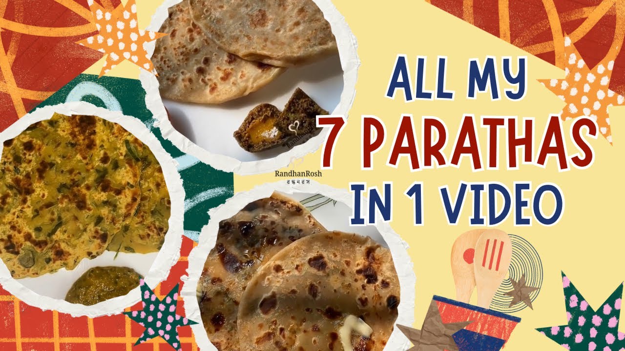 7 Paratha recipes you don’t want to miss | Winter Special #parathamaking #parathalover 
