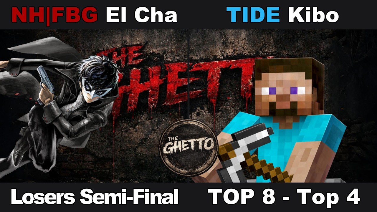 THE GHETTO #2 TOP 8 Losers - NH|FBG El Cha (Joker) Vs. TIDE Kibo (Steve) SSBU