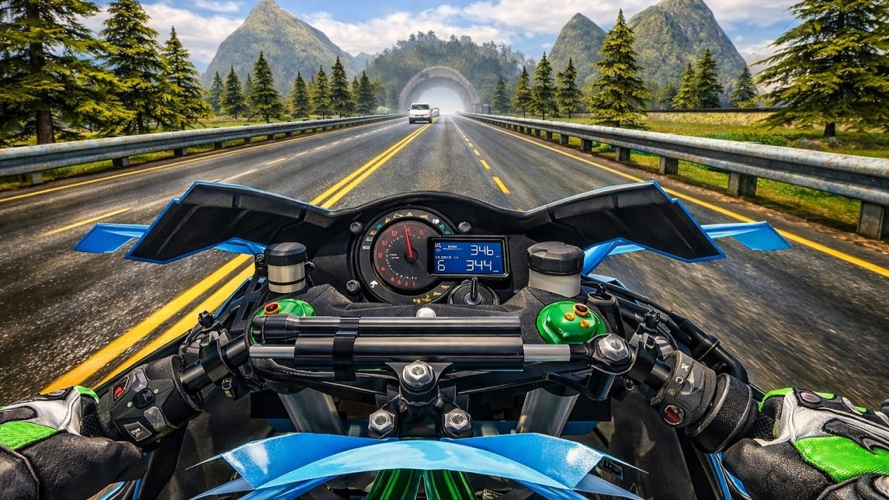 Traffic Rider - #EP16 (Indigo Kawasaki HR2 IN Highway 🛣️ 🤩🤍 Brutal Crash 🥵😱,🔥)GAMEPLAY