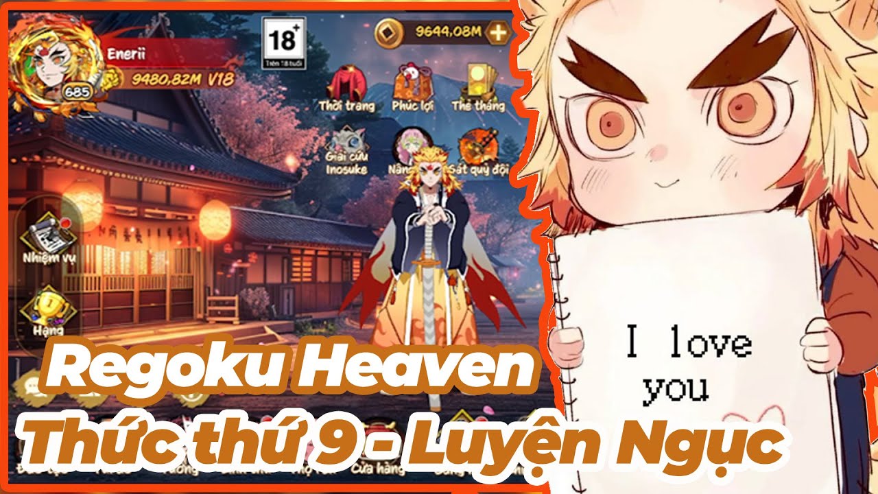 HƠI THỞ MẶT TRỜI #351 Regoku Heaven Thức thứ 9 - Luyện Ngục 🔥🔥🔥
