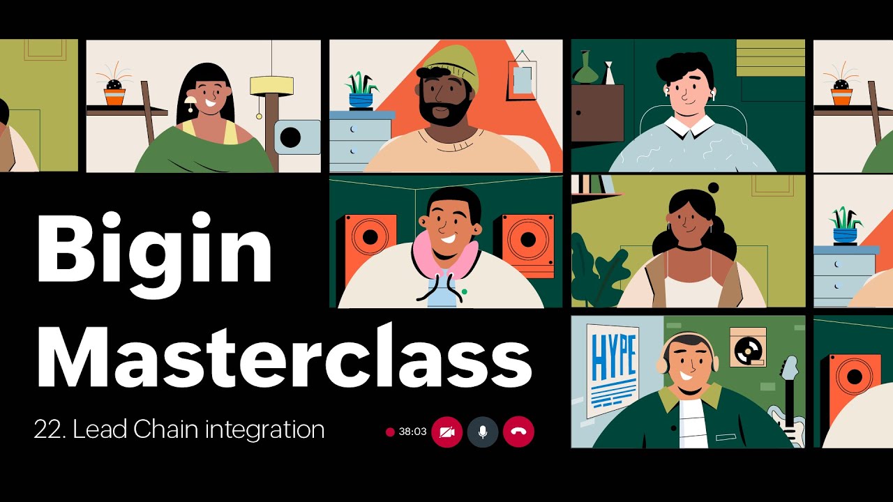 Masterclass #22 | Smarter lead management with Bigin + LeadChain
