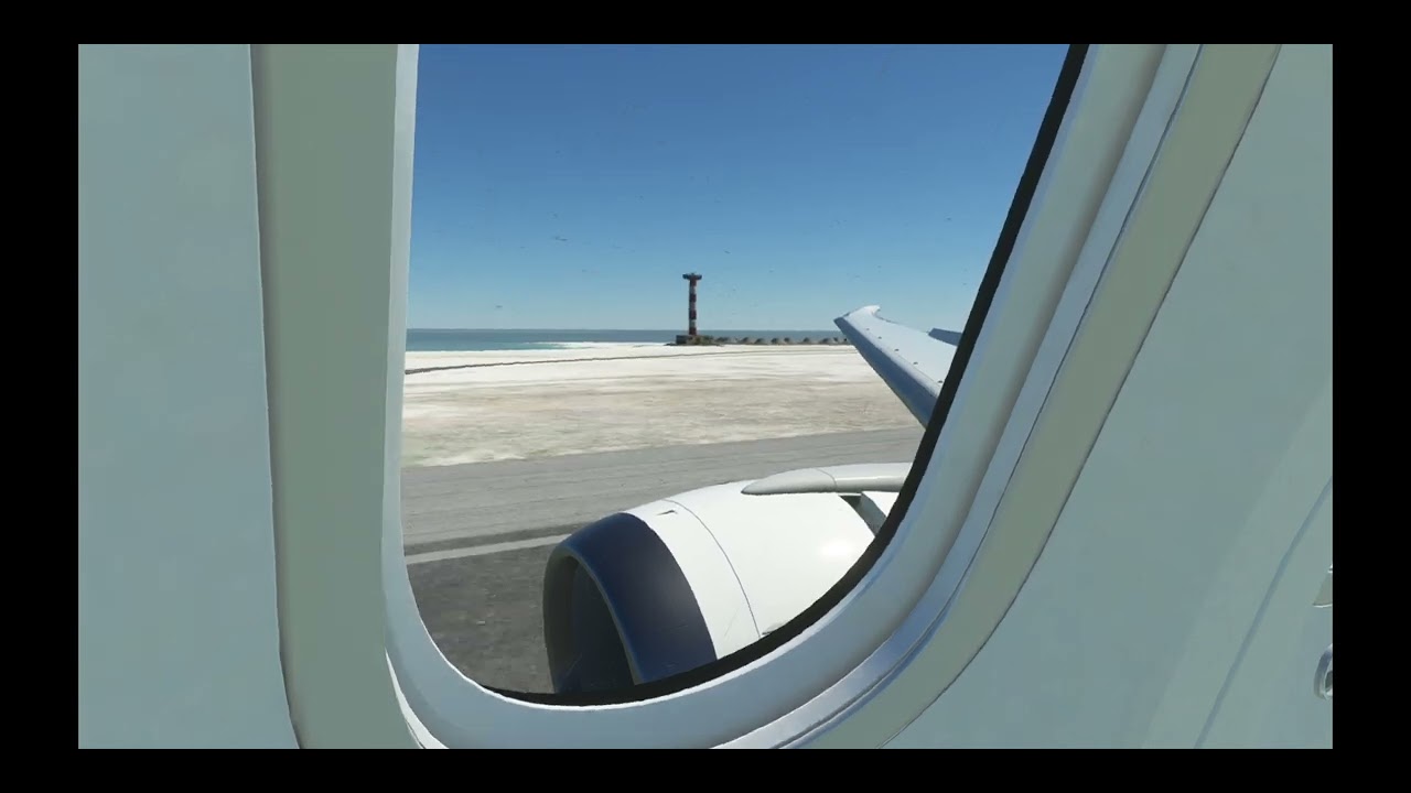 Landing in LFMN, Nice cote, France,4k