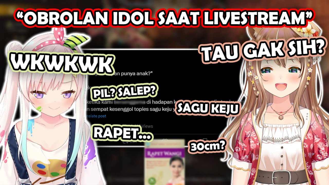 Di Mana Ada Risu Dan Iofi, Di Situ Ada Topik Yabai | Hololive Clip