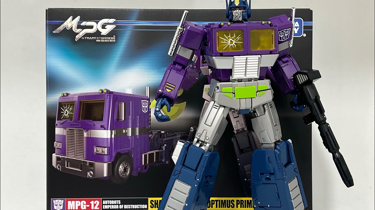 Unboxing MPG - 12 SHATTERED GLASS OPTIMUS PRIME