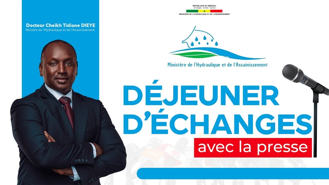 Ministère de l’hydraulique et de l’assainissement : Déjeuner d'échanges avec la presse