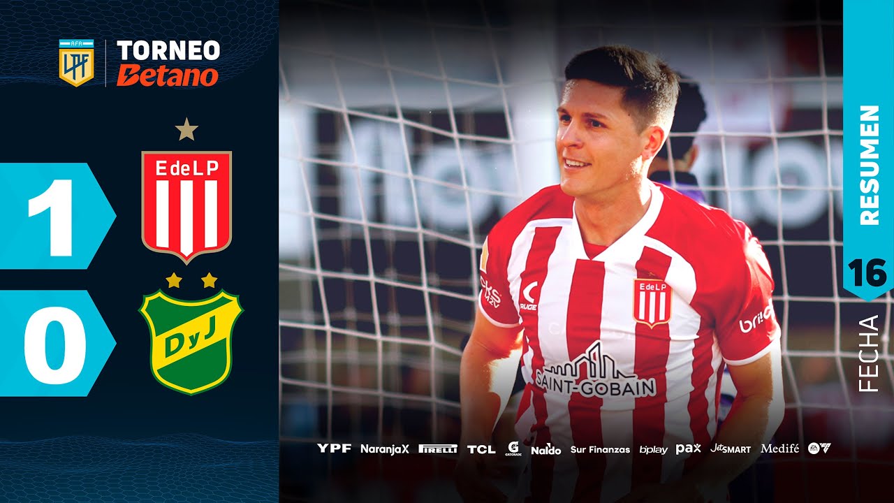 ESTUDIANTES 1 - 0 DEFENSA Y JUSTICIA I Resumen del partido | #TorneoBetano 2024