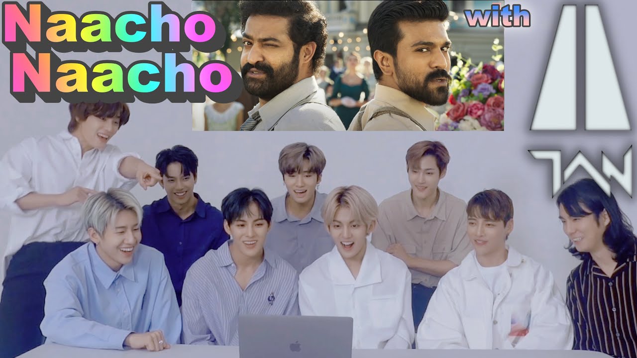 KPOP IDOL's reaction to the Naatu Naatu | RRR @TAN-Official @AOORA 아우라 Naacho Naacho