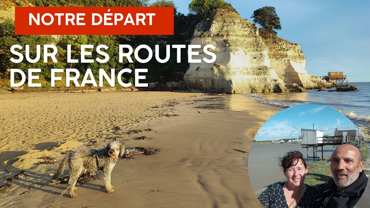 Notre départ sur les routes de France : Premier arrêt Meschers sur gironde 🇫🇷 #nomade #voyage