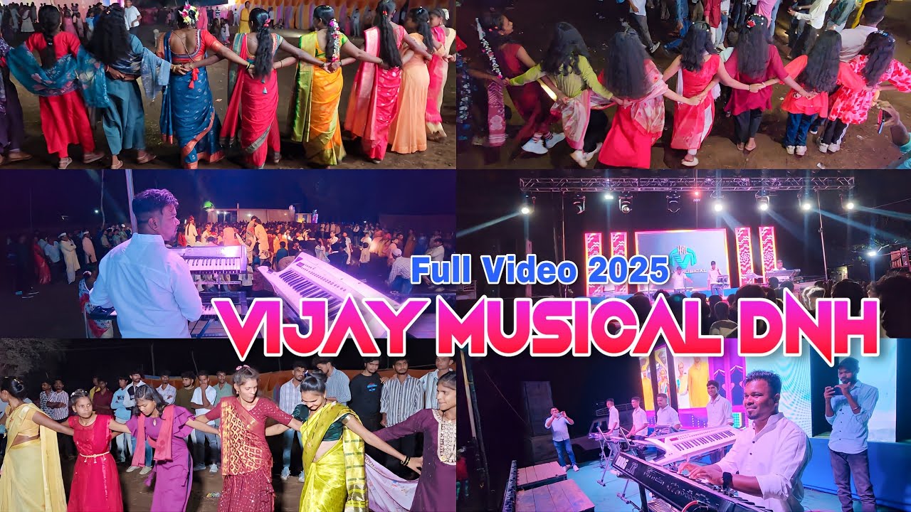 Vijay Dj Musical Party DNH Rudana ✌️ Radhu Bhai Aadiwasi Dance Video 2025