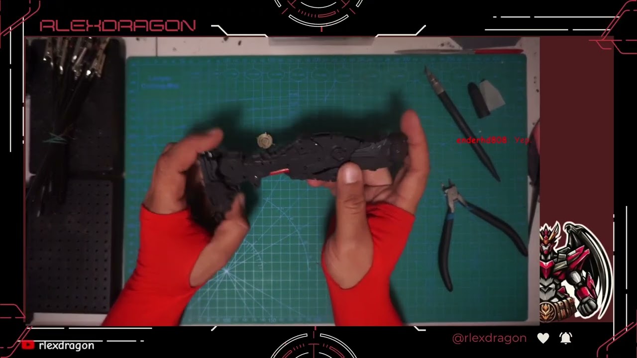 building gunpla gramps unleashed legs and body